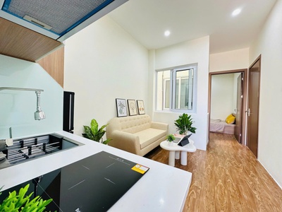 Cho thuê căn hộ mini 1 ngủ 1 khách cực tiện nghi tại Láng Hạ 9