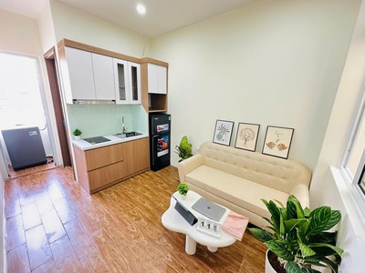 Cho thuê căn hộ mini 1 ngủ 1 khách cực tiện nghi tại Láng Hạ 13