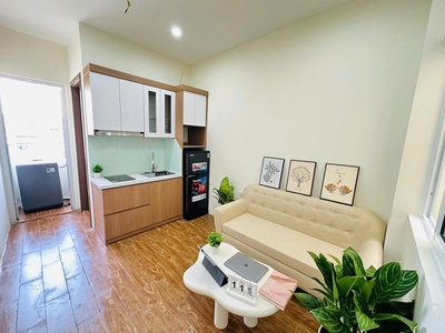Cho thuê căn hộ mini 1 ngủ 1 khách cực tiện nghi tại Láng Hạ 14
