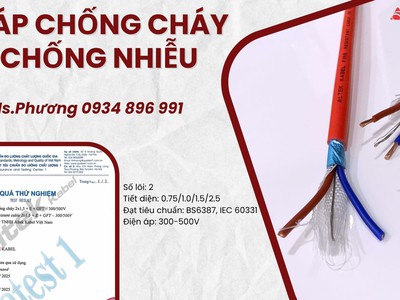 Cáp Chống Cháy Chống Nhiễu 2x0.75 /1.0 /1.5 /2.5   Altek Kabel Đà Nẵng   Hà Nội   HCM 1
