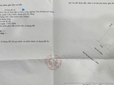 Bán đất đường hồng phước 5 - hòa khánh mở rộng 0