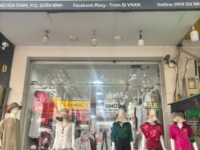 Bán nhà mặt tiền chợ   hoàng hoa thám, trung tâm quận tân bình 0