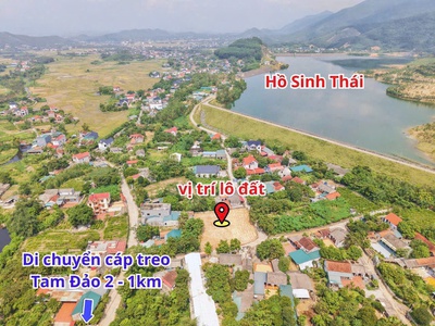 Cần bán lô góc 2 mặt tiền khu du lịch tây thiên   tam đảo, vĩnh phúc. 0