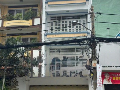 Bán nhà mt âu cơ   phường 14 quận tân bình  4 x 20m - 3 lầu mới đẹp 0