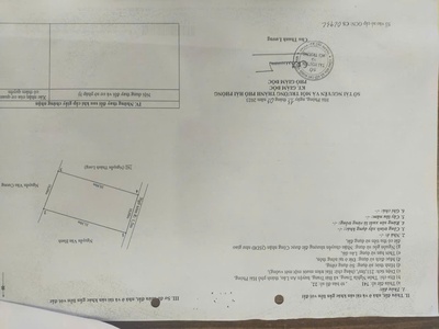 Bán lô đất 216m2 full thổ cư tại thôn nghĩa   xã bát trang   an lão   hải phòng. 1