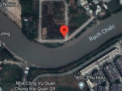 Bán lô đất biệt thự góc 2 mặt tiền view sông rạch chiếc - đường số 1 - nguyễn duy trinh - - quận 9 0
