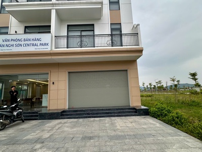 Nhà phố Nghi Sơn Central Park giá đất rẻ hơn đất dân chỉ 2x tr/m2 3