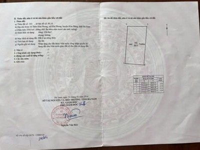 Chính chủ bán nhà 2 tầng thổ cư tại xóm 16 khả phong, kim bảng, hà nam 1