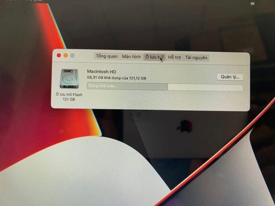 Macbook Air 2017 Core i5 ram 8GB SSD 128GB Màn 13.3 Inch Full HD Pin 3-4h Máy Đẹp 6