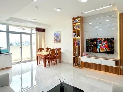 Chính chủ căn góc 82m2 Hoàng Kim Thế Gia, sổ hồng sẵn, nhà mới, nội thất 1