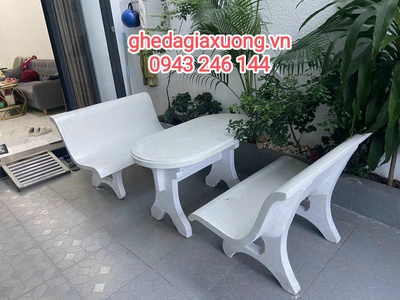 Bộ bàn ghế đá Bình Dương 0