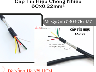 Cáp tín hiệu chống nhiễu 6x0.22 Altek Kabel Hà Nội, Đà Nẵng, Sài Gòn 1
