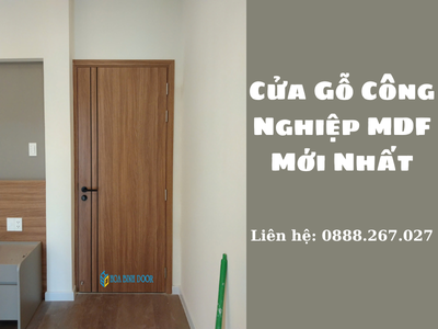 Giá Hoàn Thiện 1 Bộ Cửa Gỗ Công Nghiệp MDF Mới Nhất 0