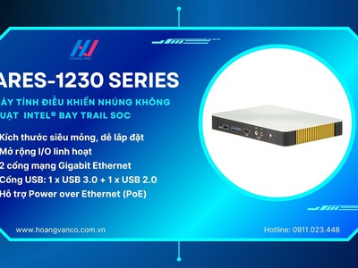  ARES-1230-POS   Máy tính điều khiển nhúng không quạt hiệu suất cao   0