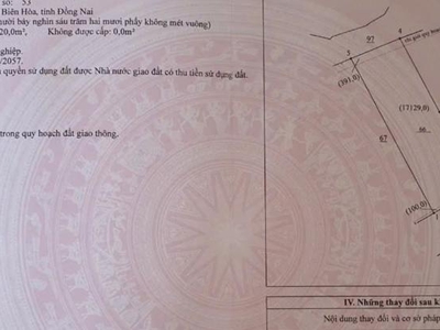 Bán đất xây dựng nhà xưởng   CỤM CÔNG NGHIỆP DỐC 47, TAM PHƯỚC, BIÊN HÒA, ĐỒNG NAI   52.122m 1