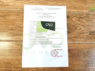 Thực hiện giấy phép chi nhánh công ty hiện nay có gì khác 0