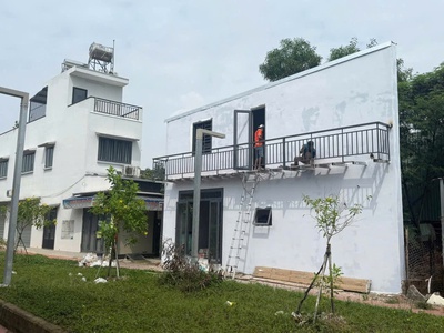 Nhà mới view công viên xanh mát rất đẹp sổ hồng riêng thị trấn hóc môn 0
