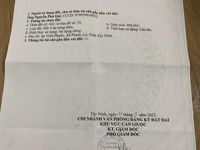 Bán đất tặng nhà mặt tiền 835b, phước lý, cần giuộc, long an, giá siêu hời 14,9 tỷ, 496m2 3
