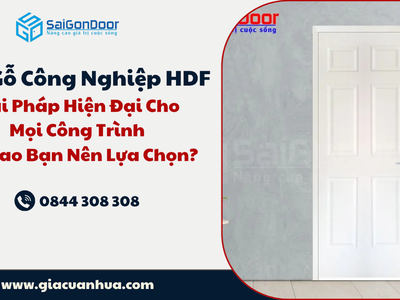 Cửa Gỗ Công Nghiệp HDF: Giải Pháp Hiện Đại Cho Mọi Công Trình   Tại Sao Bạn Nên Lựa Chọn 1