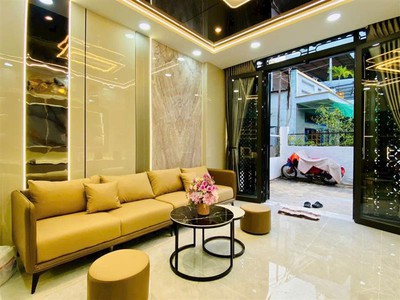 Nhà mới 3 tầng lê đức thọ gò vấp, 40m , sổ vuông, giá 5.75 tỷ 2
