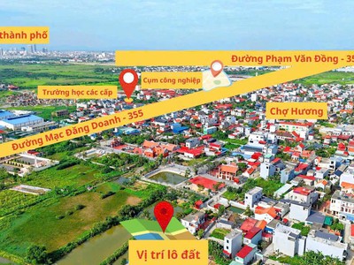 Lô đất f0 ngõ 48 phạm gia mô   hưng đạo   dương kinh, giá chỉ 1.7xx tỷ  zalo 0567 222 555 3