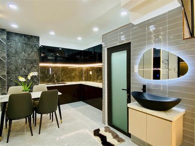 Nhà mới 3 tầng lê đức thọ gò vấp, 40m , sổ vuông, giá 5.75 tỷ 1