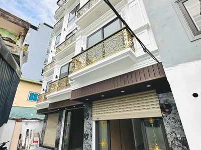 Nhà mới ô tô đô cửa full nội thất bát khối 45 m2 x 6  11.9 tỷ long biên hà nội. 0