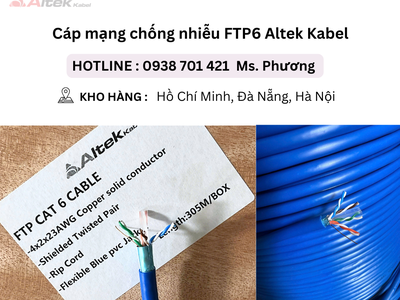 Cáp mạng chống nhiễu FTP6 Altek Kabel Đà Nẵng, Hà Nội, Hồ Chí Minh 2