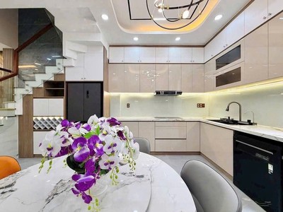 4❌15m, bán nhà xây mới, hẻm xe tải, 1/ lê văn thọ, p14 gò vấp, 7 tỷ xíu 3