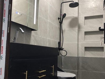 Mình cho thuê nhà lô góc, mới, 104m2  5t  vỉa hè, nam trung yên-34 tr 1