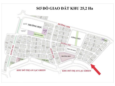 Bán đất dịch vụ vân canh khu 25.2 ha   vị trí lô góc cực đẹp hiếm có 2