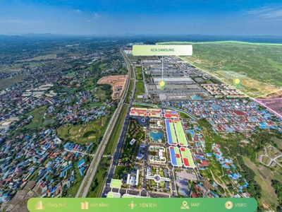 Mở bán lô đất nền khu yên bình k-town   phổ yên, thái nguyên 2