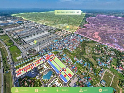Mở bán lô đất nền khu yên bình k-town   phổ yên, thái nguyên 1