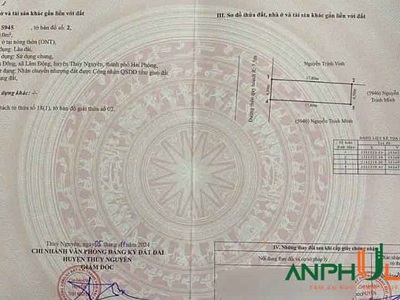 Chính chủ gửi bán lô đất trục đường TDP Đông, Phường Thiên Hương 3