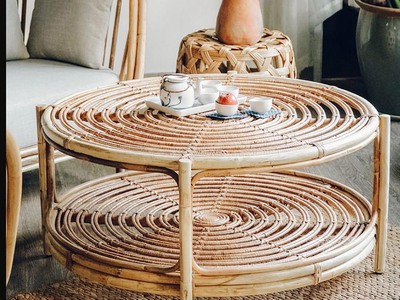 Bàn mây tự nhiên decor 4
