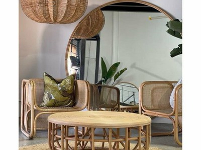 Bàn mây tự nhiên decor 5