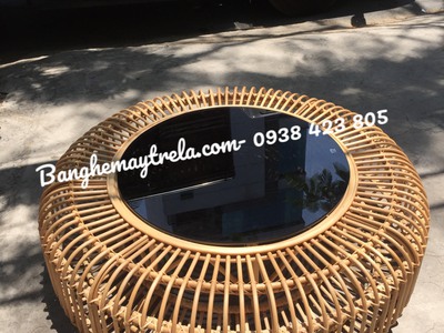 Bàn mây tự nhiên decor 11