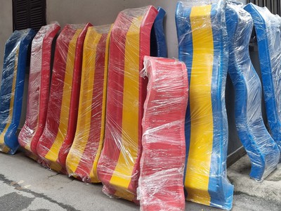 Máng trượt cho khu vui chơi bán rời về tự thi công mọi loại có sẵn hàng 2