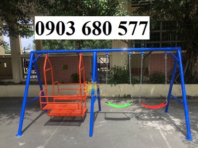Xích đu ngoài trời dành cho trẻ en mầm non vui chơi 5