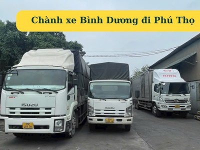 Chành xe Bình Dương đi Phú Thọ 0