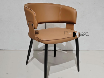 Ghế ăn nhà hàng nệm bọc da hiện đại CN23001‑P 4