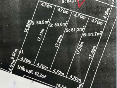 8xx triệu - lô 82,7m  đường nhựa 4m, giá hiếm tại kính trực tân phong kiến thụy  zalo 0567 222 555 4
