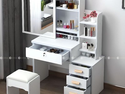 Bàn Trang Điểm Gỗ Công Nghiệp MDF Cao Cấp, Hiện Đại 1