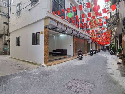 Vip hoàng quốc việt: lô góc, ô tô tránh, thang máy, kinh doanh siêu đỉnh - 55m , 6 tầng - cơ hội 1