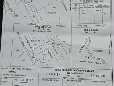 Bán tòa nhà chdv phần thô  q.12, thạnh lộc 15: 1400m2, shr, giá chỉ 43 tỷ. 2
