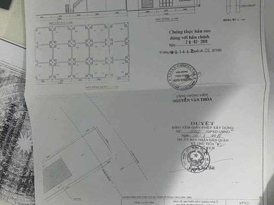 Bán tòa nhà chdv phần thô  q.12, thạnh lộc 15: 1400m2, shr, giá chỉ 43 tỷ. 4