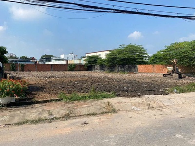 Siêu phẩm đất mặt tiền đông thạnh 6-3, đã có gpxd   san lấp cao 1