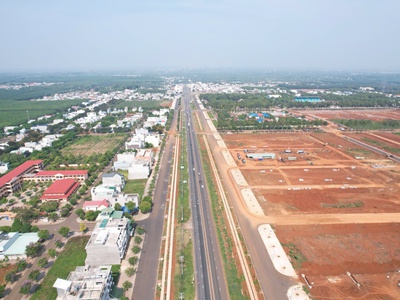 Đất nền trung tâm hành chính dầu giây   giá chỉ 19,5 triệu/m , sổ riêng 1
