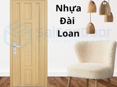 Cửa nhựa Đài Loan ghép thanh 1