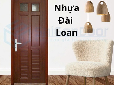 Cửa nhựa Đài Loan ghép thanh 2